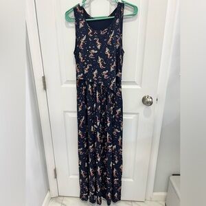 Latched mama boardwalk Maxi  in mermaid print. Size s